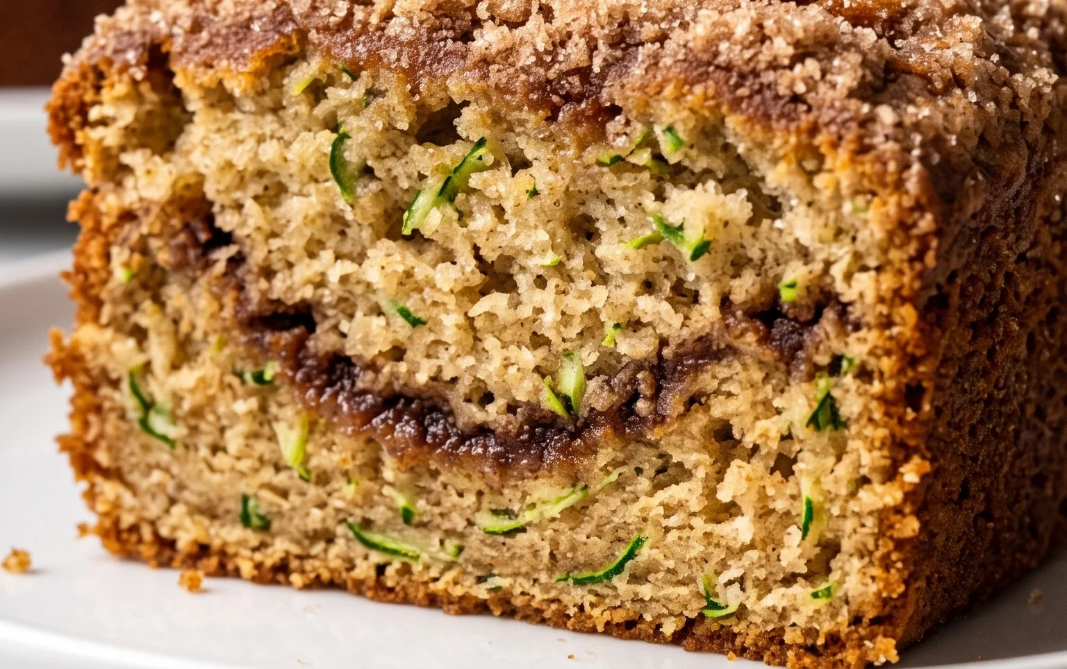 Cinnamon Sugar Zucchini Coffee Cake